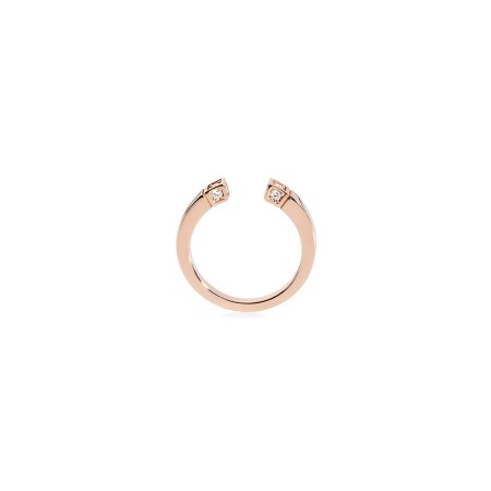 Bague Burato Linea Fine en or rose et diamants